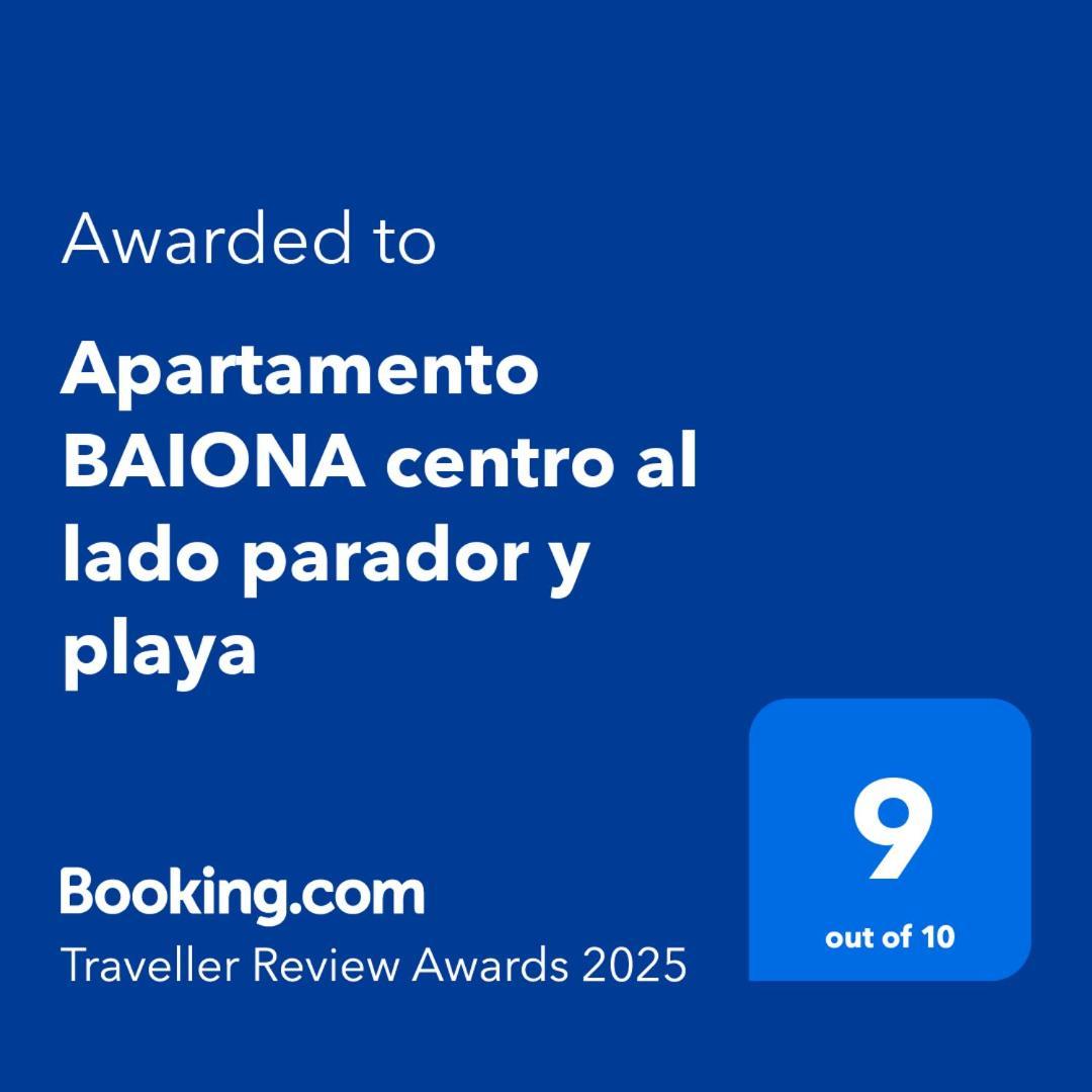 Apartamento Baiona Centro Al Lado Parador Y Playa 외부 사진